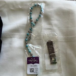 Lilla Rose Tranquility Beaded Headband